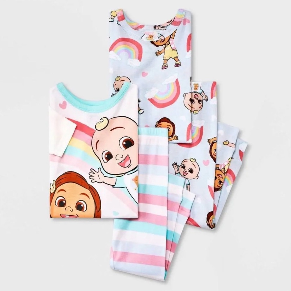 Cocomelon 4 piece pajama set